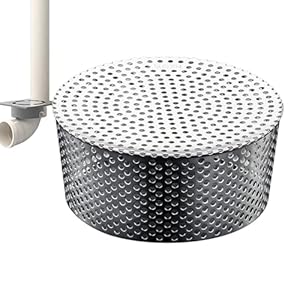 Generisch Edelstahl Dachrinnenreiniger Fallrohrschutz Filtersieb