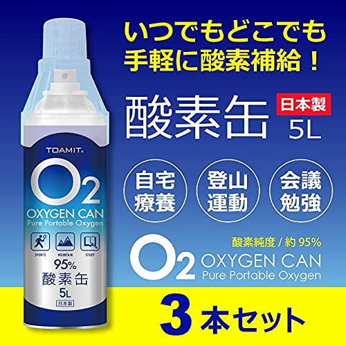 Amazon.co.jp: 酸素缶 OXY-IN 【日本製】酸素濃度95％ 携帯型