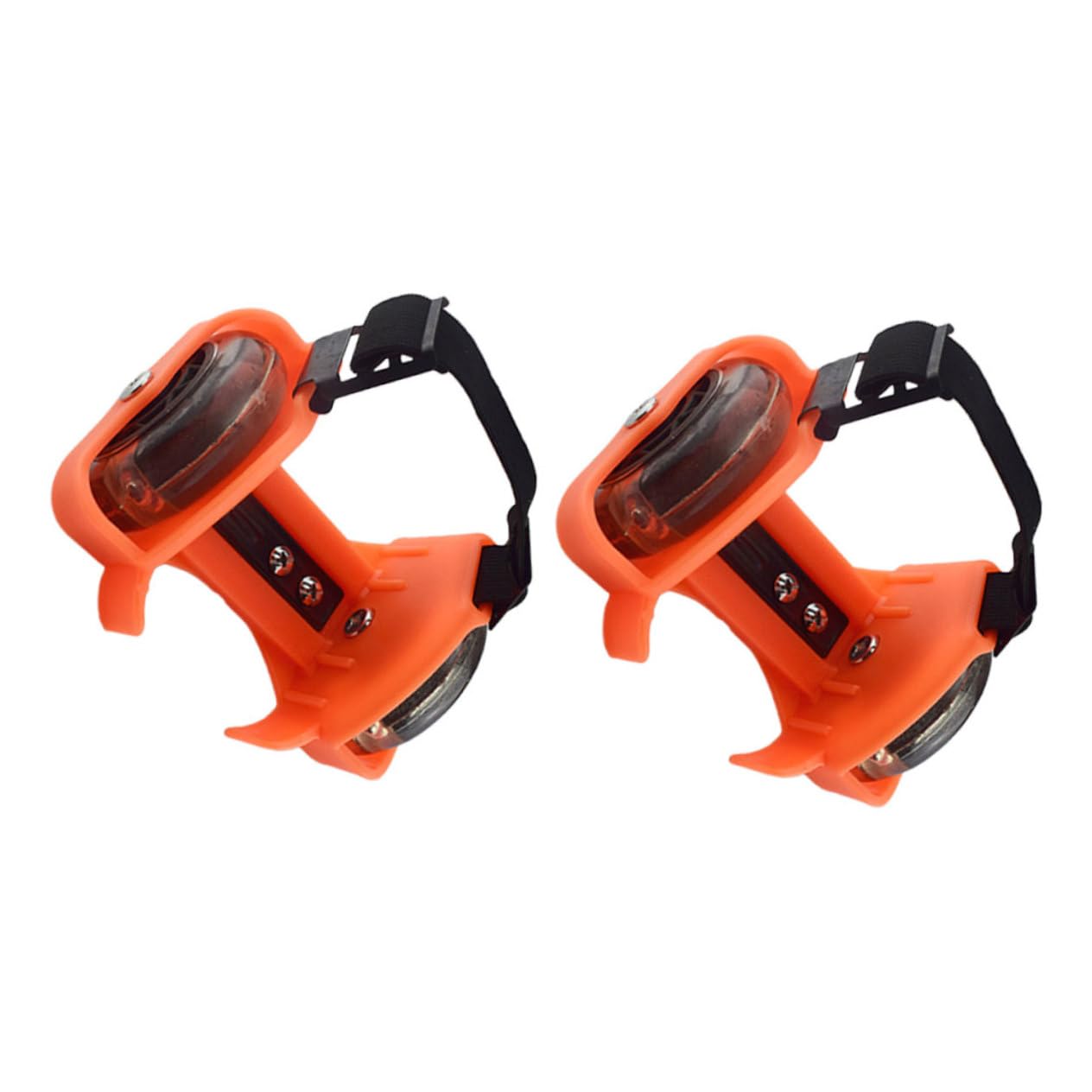 VICASKY Adjustable Glowing Roller Skate Shoes with Portable Led Heel Wheels for Boys and Girls Lightweight Playing Accessory for Active Outdoor Skating