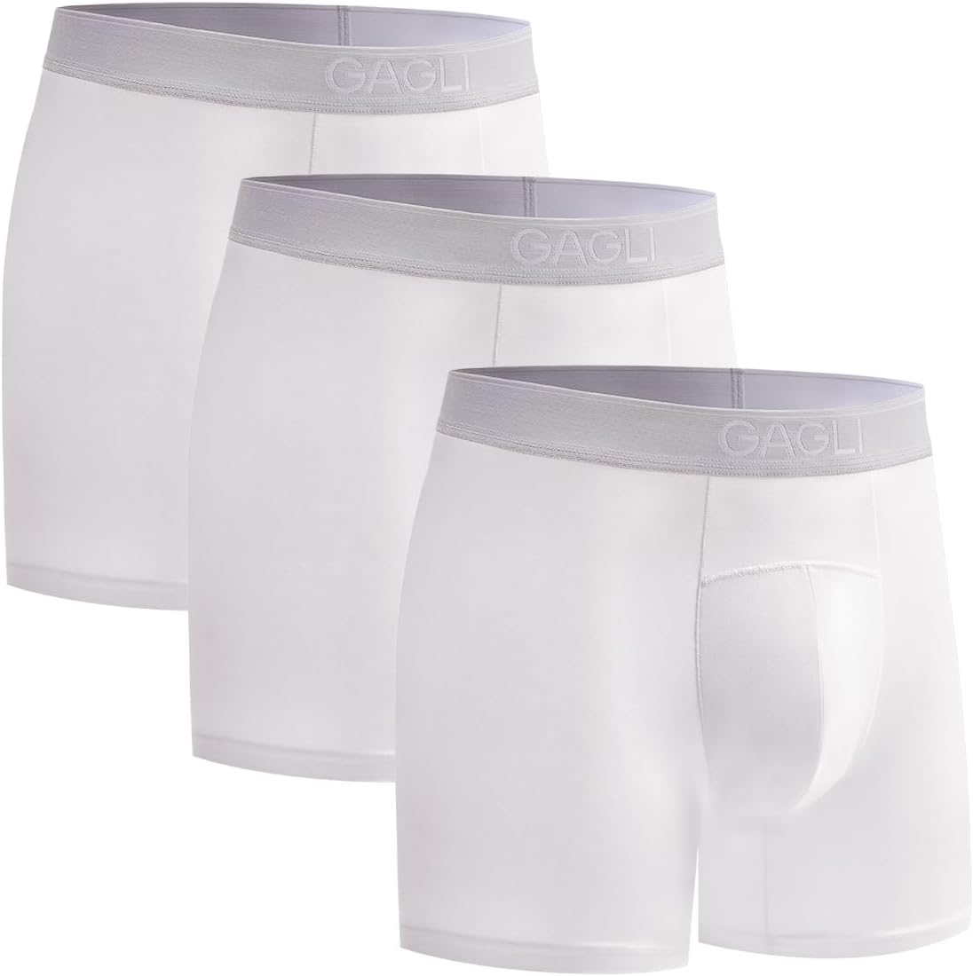 Men's Underwear Pack, Modal Boxer Briefs, Breathable Underwear for Men, Ultra Soft & Comfortable & Moisture-wicking