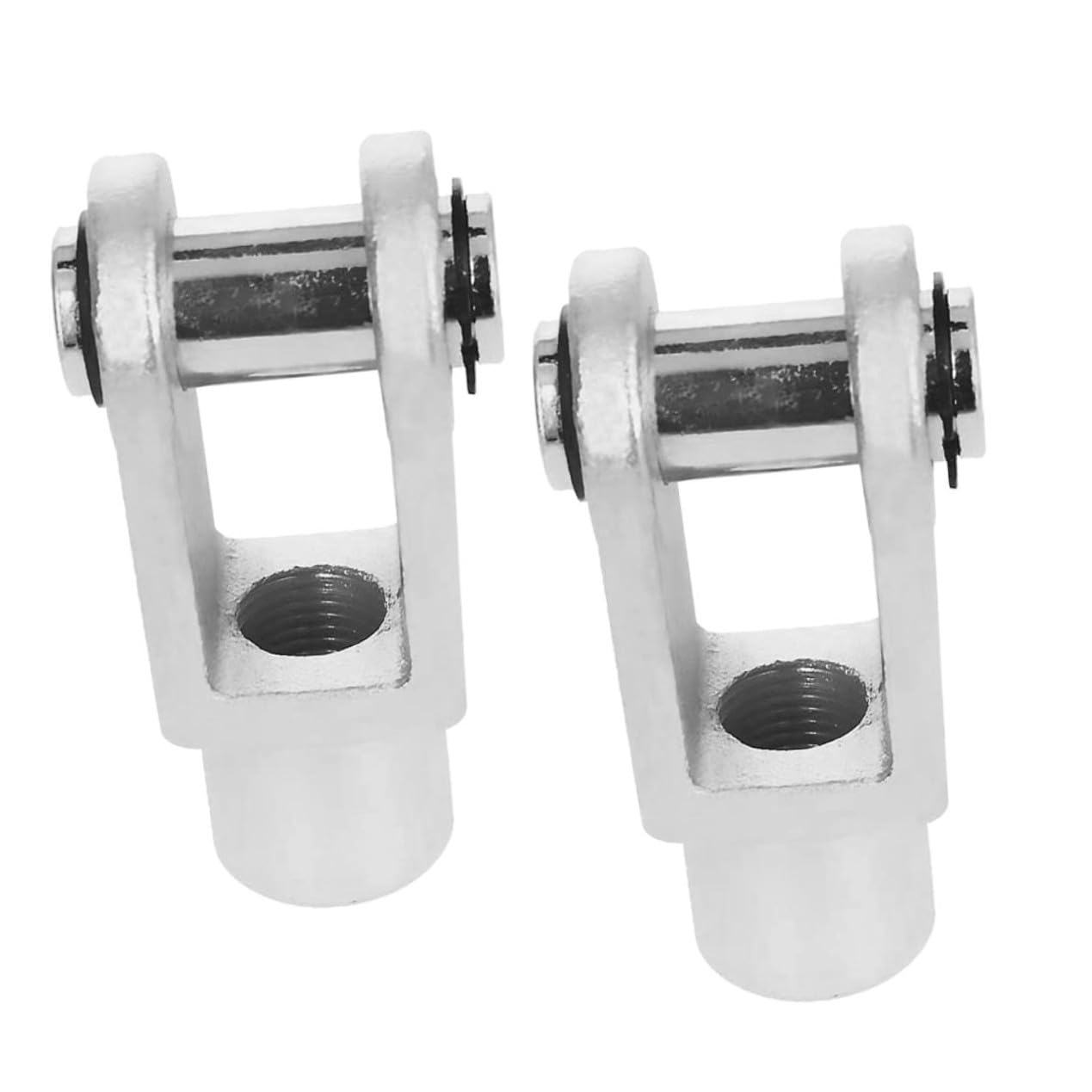 Double connecteur de tige de vérin pneumatique étanche et résistant