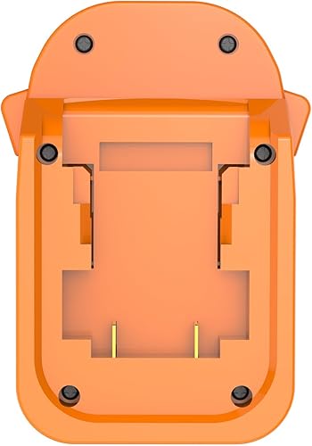 Miniatura 7 de 1 adaptador para herramientas inalámbricas Ridgid de 18 V (no avanzadas), se adapta a baterías de litio DeWalt 20v MAX XR DCB203 DCB205, solo