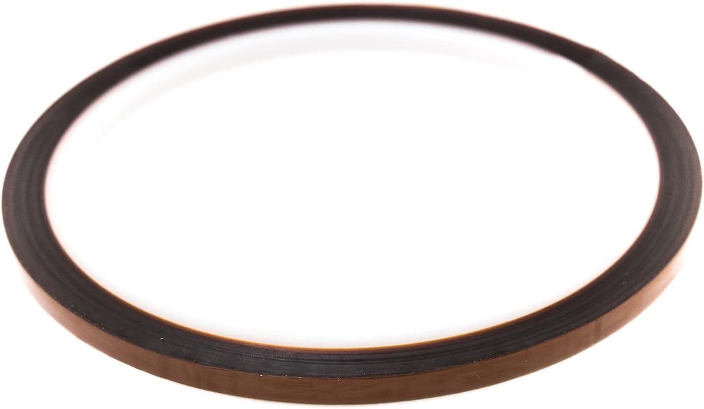 Bertech High-Temperature Kapton® Tape, 1 Mil Thick, 1/4 Inch x 36 Yards - UL Recognized