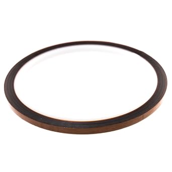 Bertech High Temperature Polyimide Tape, 3/8" Wide x 36 Yards Long, 1 Mil Thick on a 3" Core