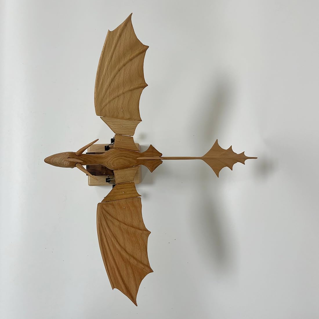 Drewniany model 3D dla dorosłych, mechaniczny, dynamiczny, zachodnia mityczna istota, model 3D, drewno steampunk, bioniczny organizm, zestaw modelarski, prezent, RTR