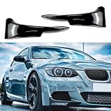 Splitter paraurti leggero in ABS per BMW E92 Coupe M-Tech (nero lucido 2010-2013)