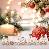 Photo Gallery fubesk trenino natalizio in legno con babbo natale, pupazzo di neve e orso, decorazione in miniatura per feste, casa, da esporre sulla tavola, decorazione invernale stagionale (viola) Photo Gallery fubesk trenino natalizio in legno con babbo natale, pupazzo di neve e orso, decorazione in miniatura per feste, casa, da esporre sulla tavola, decorazione invernale stagionale (viola)