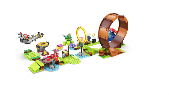 LEGO Sonic the Hedgehog Sonic Green Hill Zone Daire Engeli 76994