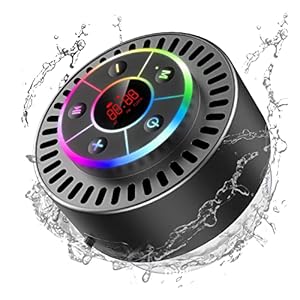 SUN-K Badkamer Waterdichte IPX7 Bluetooth-Luidspreker Subwoofer Draagbare Luidspreker met FM-Radio-Soundbar