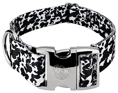 Country Brook Petz - Premium Dairy Cow Dog Collar - ...