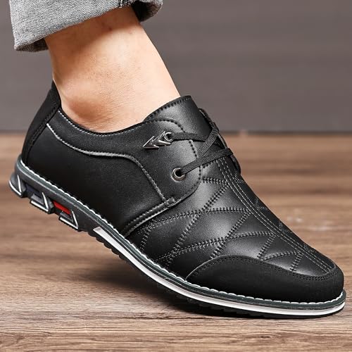 Image of COSIDRAM Mens Casual Shoes Fashion Sneakers Dress Shoes for Men Walking Shoes Business Office Comfort Loafers