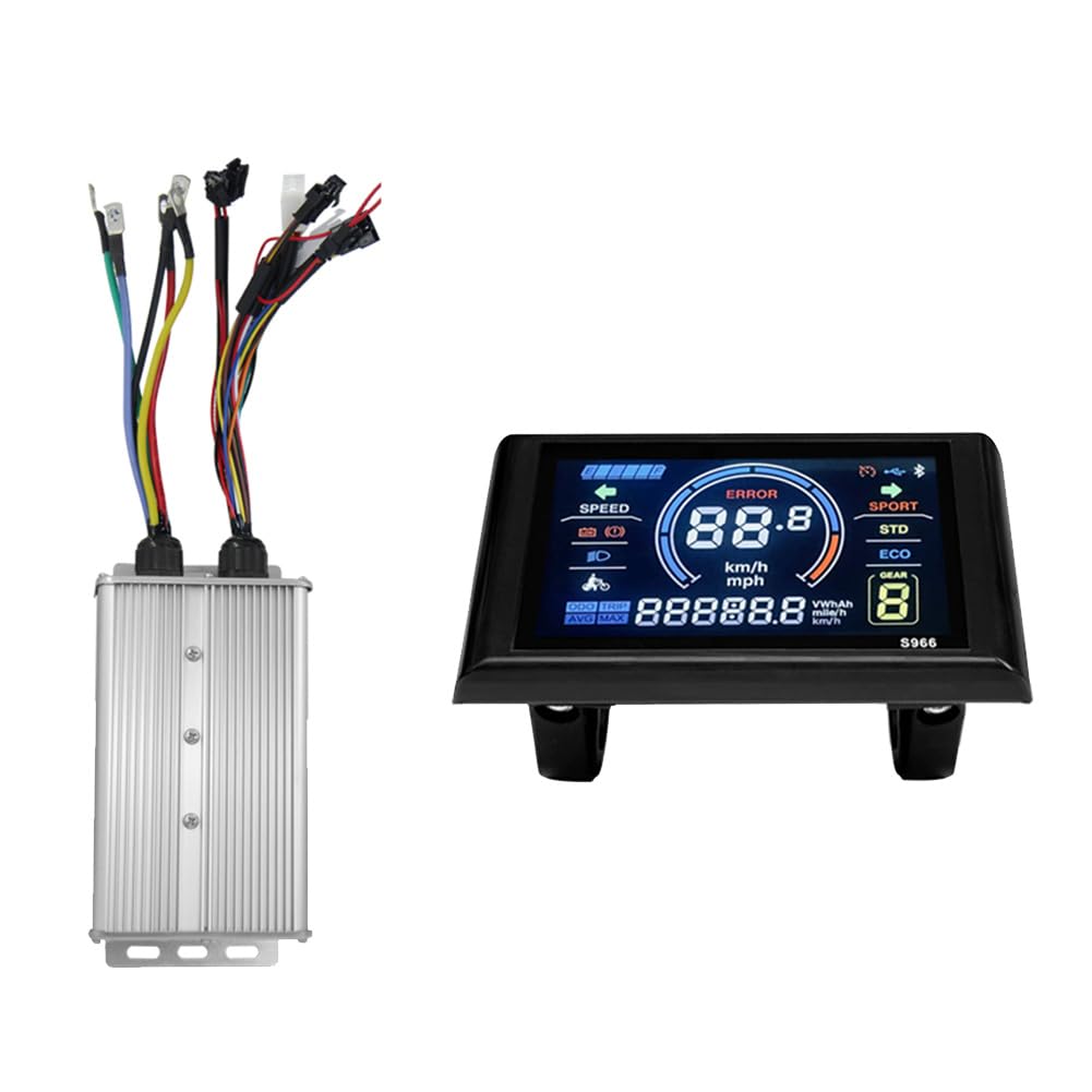 CY6点 GUIJIALY S966 licznik wyświetlacza LCD do roweru