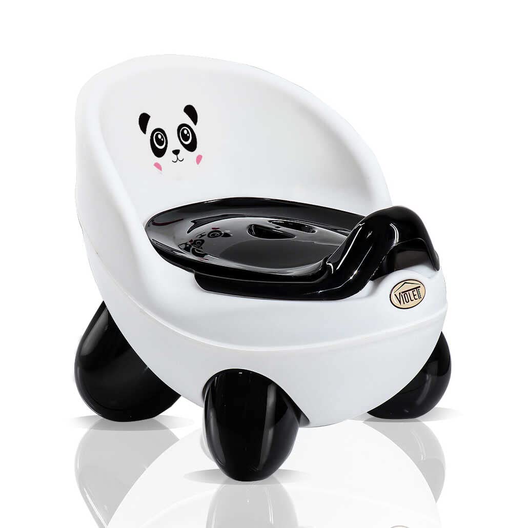 Violet Passion 0084 Panda Bebek Lazımlığı Beyaz