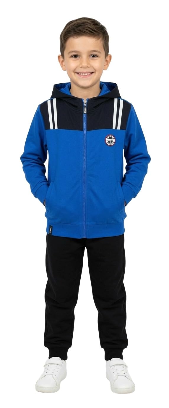 Sergio Tacchini Tuta Ragazzo e Bambino In Felpa Invernale Tuta Invernale Teen Tuta Junior Invernale