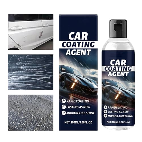 Pekoluta Agente de Recubrimiento para Automóviles - Restaurador de Brillo y Eliminador de Manchas - Spray para Restauración de Recubrimiento - Para Camiones Minivans Sedán Desplazamientos Viajes Rutas
