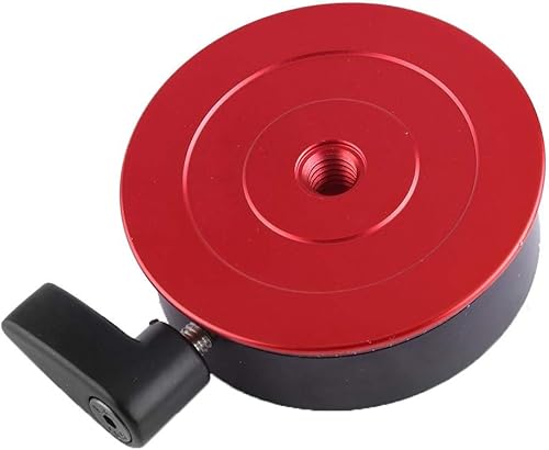 Miniatura 7 de Base de panorámica de cámara, cabeza de trípode de bola panorámica de aleación de aluminio de tornillo de 38 pulgadas con nivel de burbuja