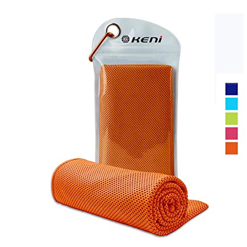 G Keni Chill Towel 1 Packs Microfiber Ice Towel Cooling 40x12 inch