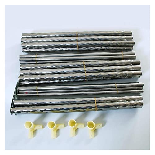 Soporte de mosquitero para cama con postes de acero de 2 x 2,2 metros 7