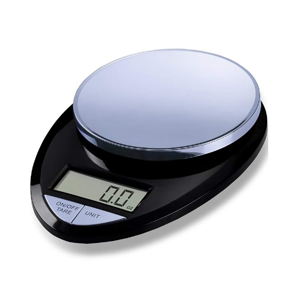 Eat Smart Precision Pro Digital Kitchen Scale, Black Chrome