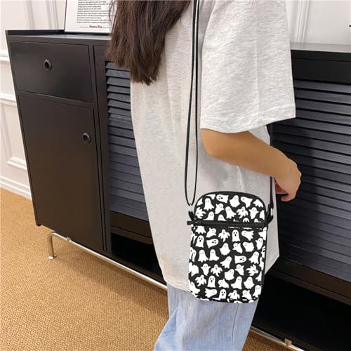 HOLLP Halloween Ghost Hunter Gift Paranormal Investigator Crossbody Bag Ghost Lover Gift3