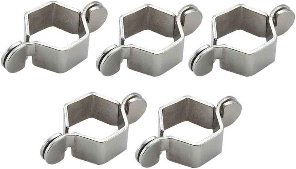 Metal Hex Nut Wrench for Plumbing, 4-Point Hose Detachable Socket Tool for Splitting Hose and Water Inlet Pipe, Faucet Hex Nut Remover Compatible with Common(5PCS)