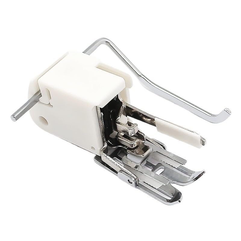 1 Pezzo di Ricambio for Macchina da Cucire, Piedino premistoffa a Trasporto Uniforme for Attacco Basso Janome Brother Singer Sew Accessories #214875014
