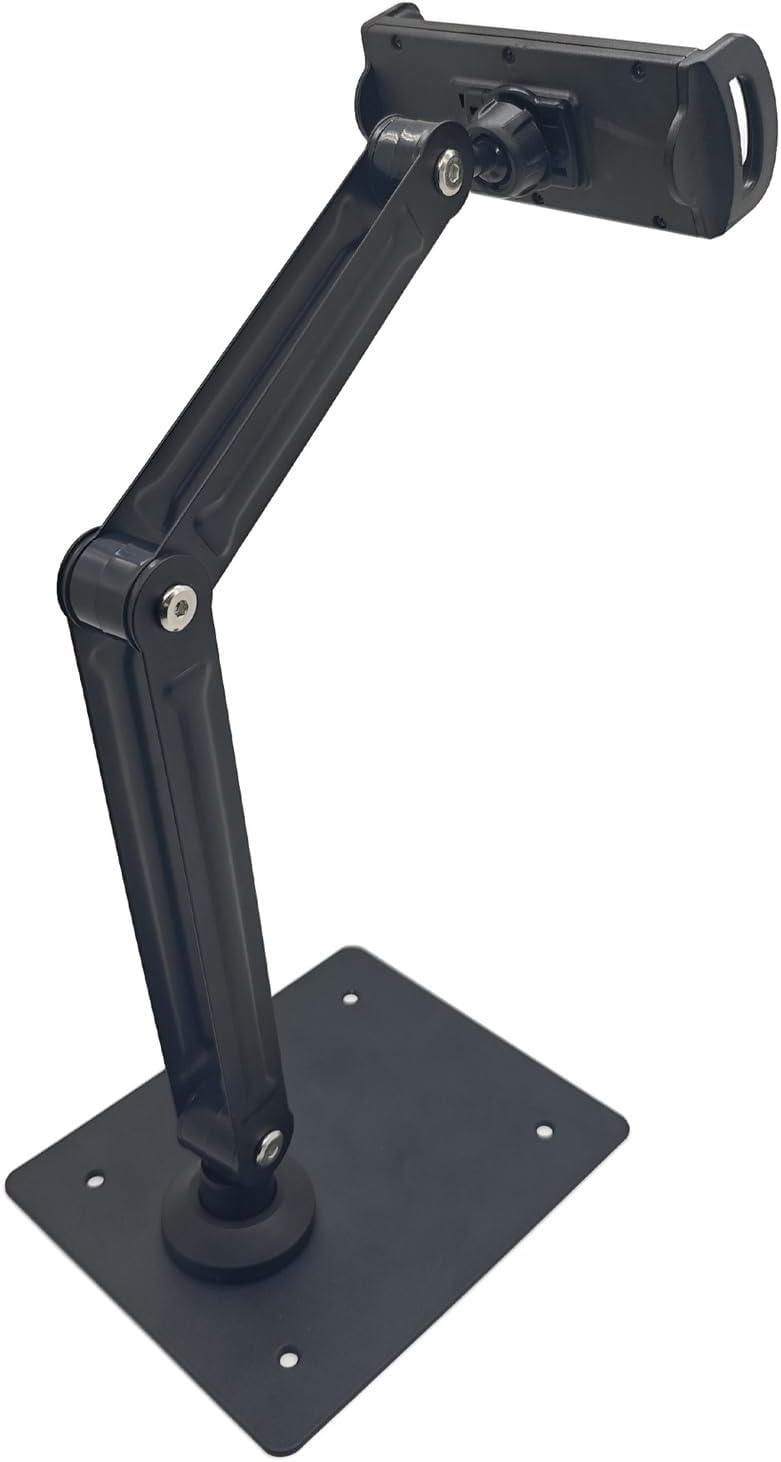 Tablets Stand with 360 Rotation Bed and Desk Holder for 4 to 13inch Devices for Office Desk and Casual Use Extendable Arm Stand