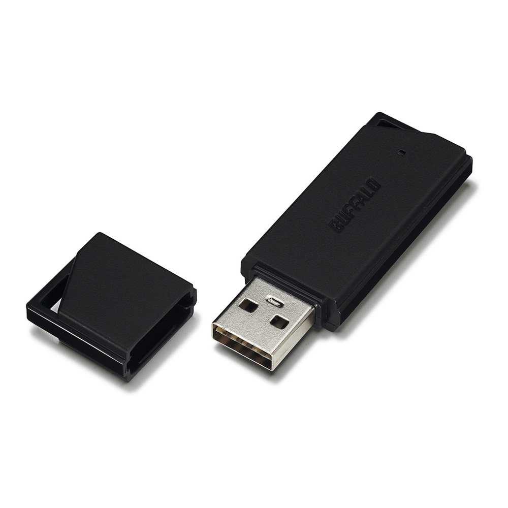 Amazon | BUFFALO USB2.0 どっちもUSBメモリー 64GB ブラック RUF2 