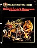 Player Character Record Sheets (Advanced Dungeons & Dragons accessory REF2)