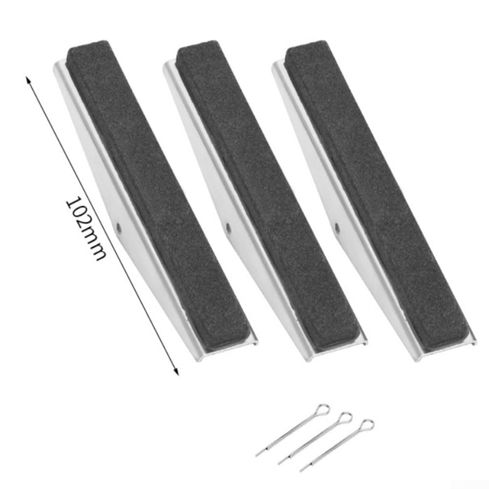 Set di 3 pietre per levigatura cilindri del motore, con 3 bracci, per levigatura e levigatura dei cilindri automobilistici, strumenti di rettifica ad alta resistenza (10,2 cm)