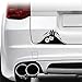 SKS Distribution® 3D Funny Peeking Monster Cartoon Auto-Aufkleber Vinyl Badge Emblem Aufkleber