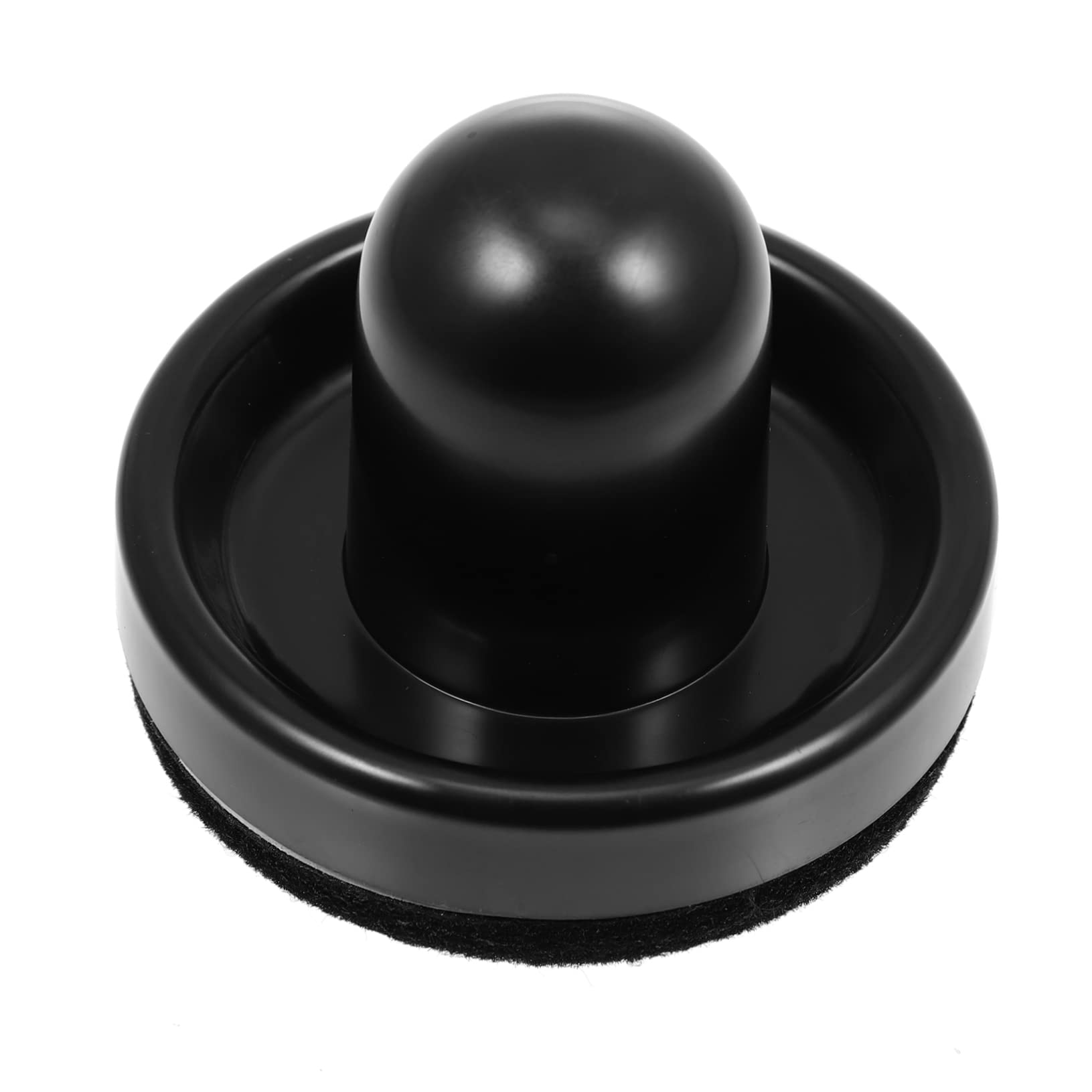 Kisangel 4sets Air Hockey Lint Replacement Parts for Indoor Game Tables Includes Push Handle Thick for Family Fun Game Nights