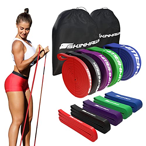 SKINHAWK 100% Qualität Fitnessbänder Widerstandsbänder unterschiedliche Resistance Bänder (Bundle I) Cover