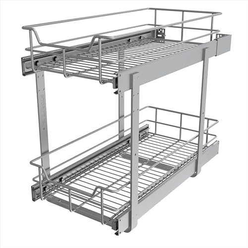 2 Tier Pull Out Cabinet Organizer 11