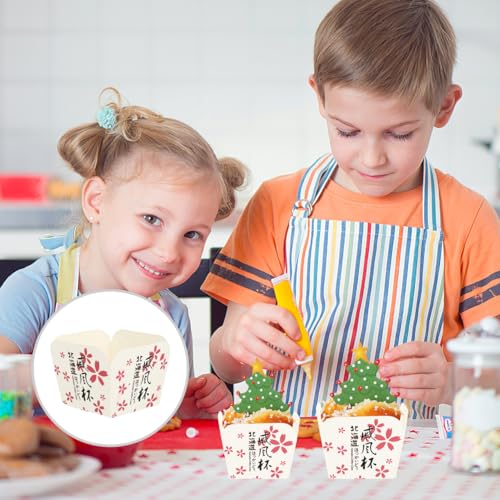 Caissettes en papier jetables pour éviter le démoulage difficile des muffins - 4