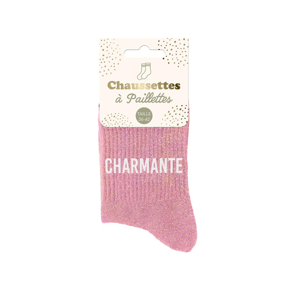 STC Charming Sequin Socks