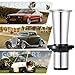 Ooga Horn 12V Kit, Antique Classic Car Hot Rod Aooga Ahooga Horn with Wire and Button, Banhao OOGA Air klaxon Vintage Old Style School for Truck Golf Cart Car