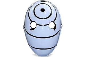 Akatsuki Cloak Obito White Resin Cosplay Mask