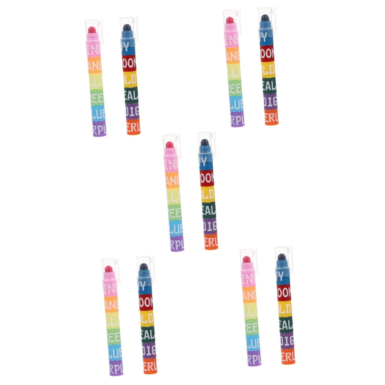 SHINEOFI 10 Juegos resaltador de costura fabricante de resaltador de pintura fluorescente rotulador escritura agendá es Suministros escolares pastel puntadas