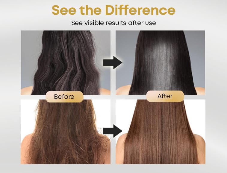 SIC Technology 3000 Brazilian Keratin Treatment (33.8 Fl Oz) - Smoothing Keratin Hair Treatment - Professional Brazilian Complex Blowout Straightening For Silky Smooth & Frizz Free Hair - Image 4