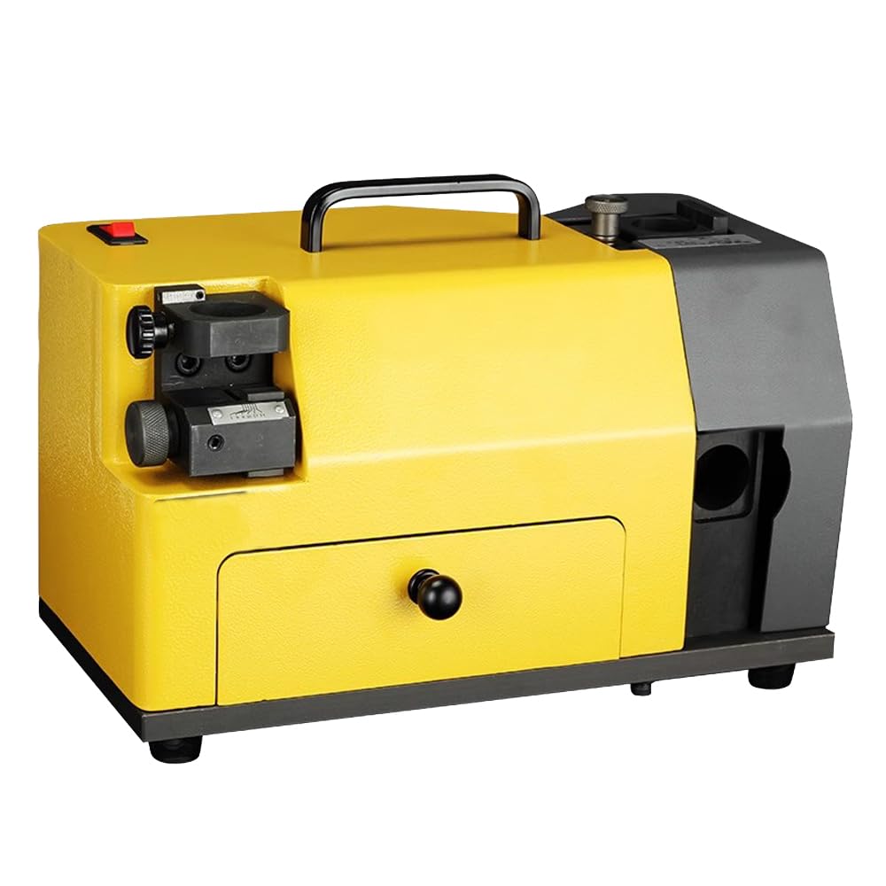 PreAsion 110V MR-X1 End Mill Grinder Sharpener Milling Cutter Grinder Sharpener Grinding Machine for ?4-?14mm End Mills SDC for Tungesten Steel