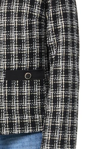 Kasper womens Two Pocket Long Sleeve Cardigan3