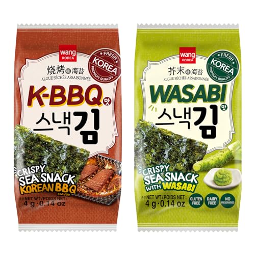 Wang Seaweed Snack – KBBQ, Wasabi