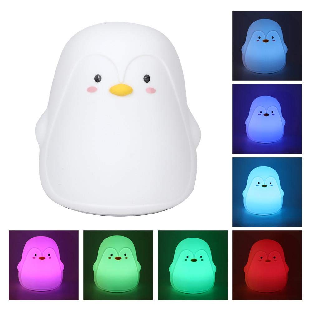 ペンギン型インテリアライト Amazon.co.jp : ベッドサイドナイトライト ペンギンナイトライト