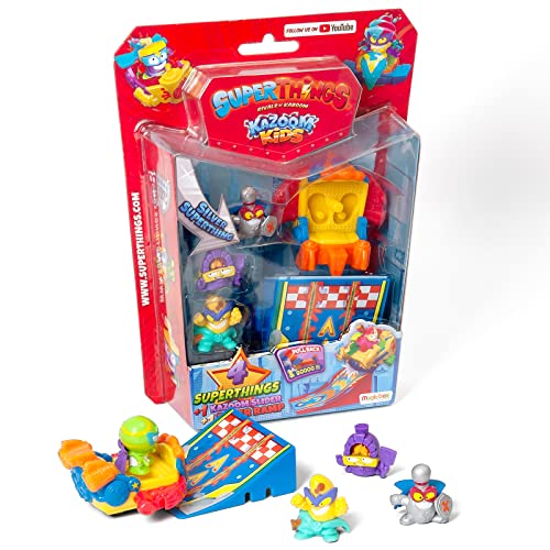 Rivals of Kaboom PST8B416IN00 Kazoom Kids, Bl&iacute;ster 4 Superthings