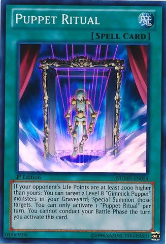 YU-GI-OH! - Puppet Ritual (NUMH-EN054) - Cazadores de Números - 1 Edición - Súper Raro