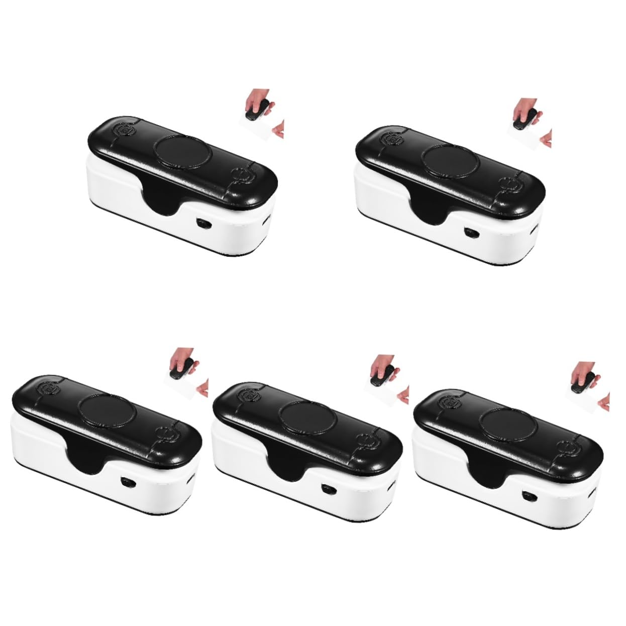 Gatuida 5pièces Scelleur De Portable Rechargeable Machine De Scellement Thermique Compacte Pour Rangement Facile Pour Et Camping