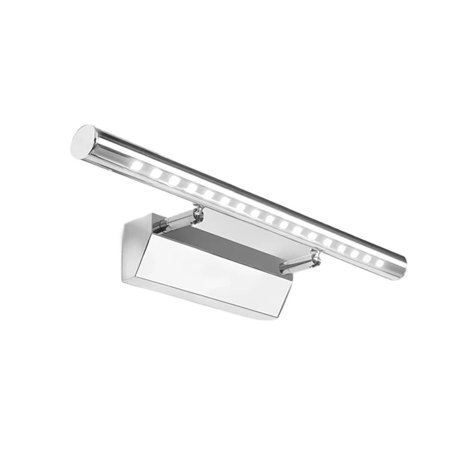 Aplique LED de pared de acero inoxidable con interruptor para el espejo del baño 7