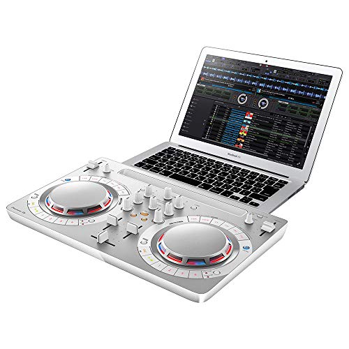 Pioneer DJ DDJ-WeGO4-W Contrôleur DJ Portable Compatible iOS Blanc - Image 5