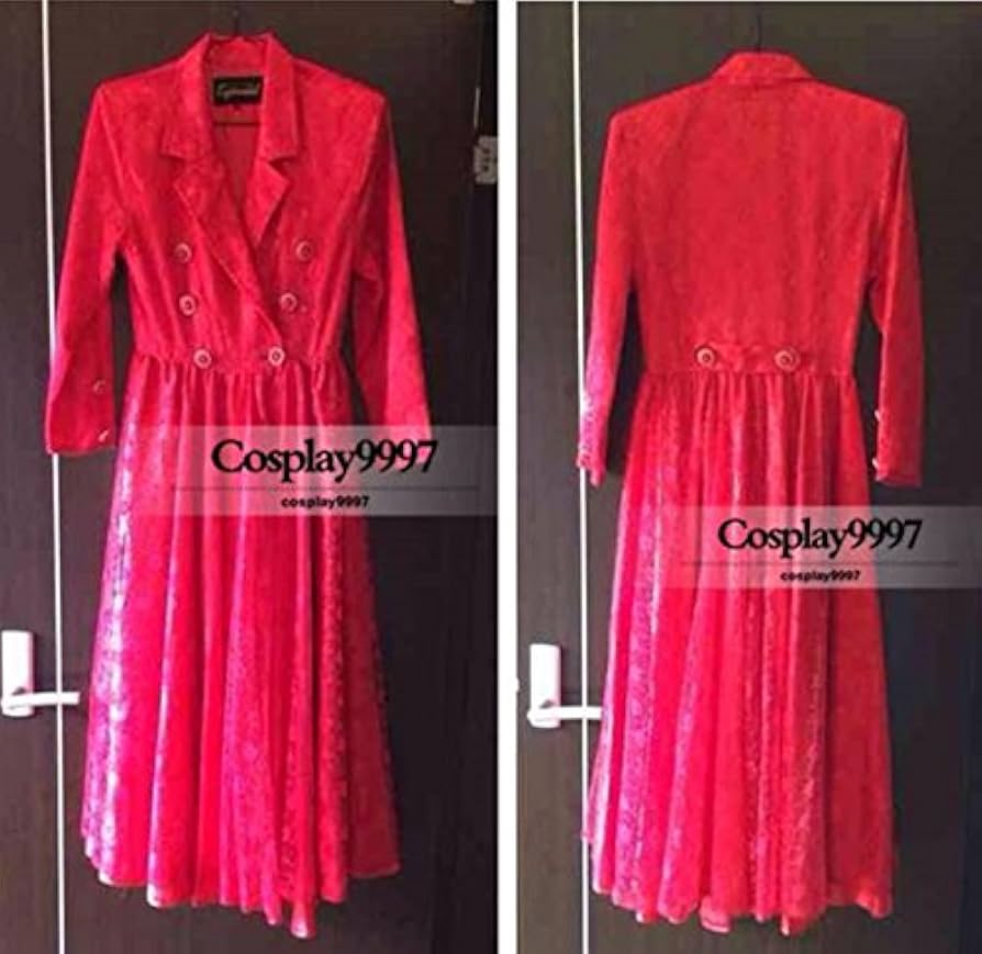 Amazon.co.jp: YOSHIKI コスプレ衣装 赤いドレス オーダーサイズ可能